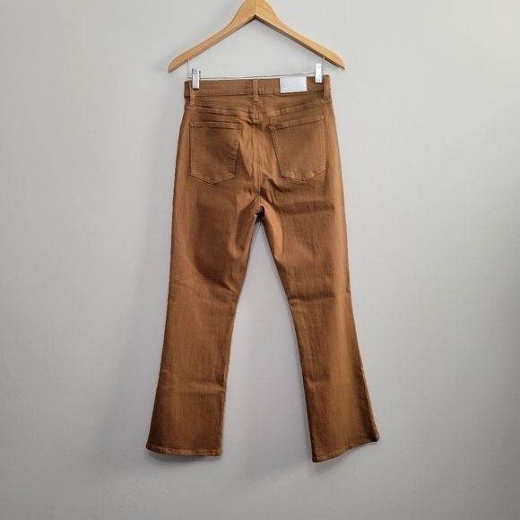 Pistola Lennon High Rise Cropped Boot in coated whiskey - Picture 8 of 10